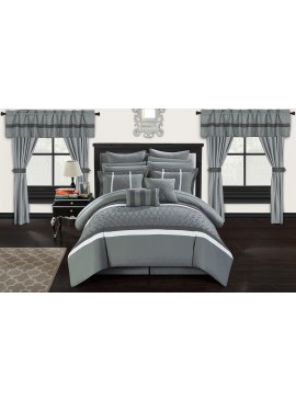 Bedding Grey Quilt Set