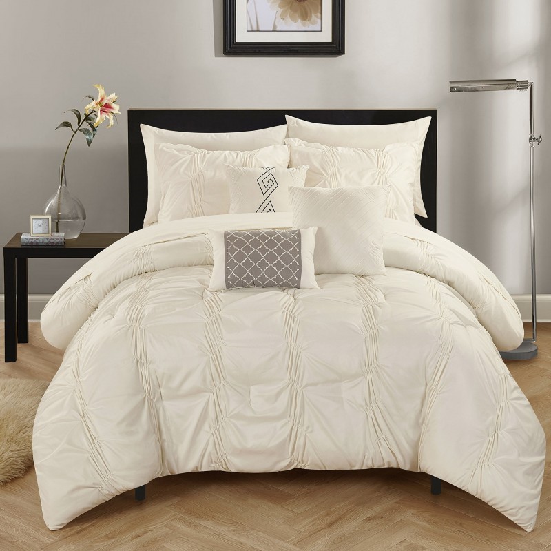 Complete bedding set beige