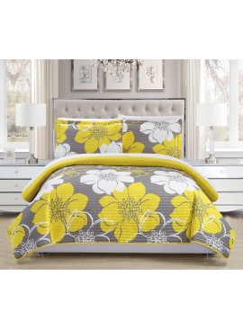 Decorative pillowcase included Yellow single bed