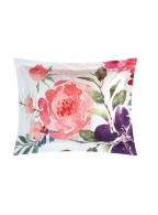 Floral watercolor design bedding