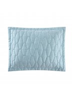 Modern geometric hexagon pattern bedspread