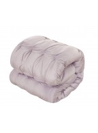 Pleated Sheet Set and Decorative Pillows