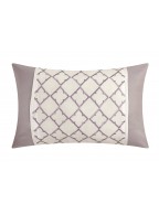 Pleated Sheet Set and Decorative Pillows