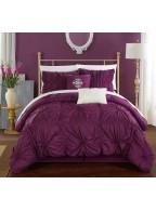 Purple bedding set