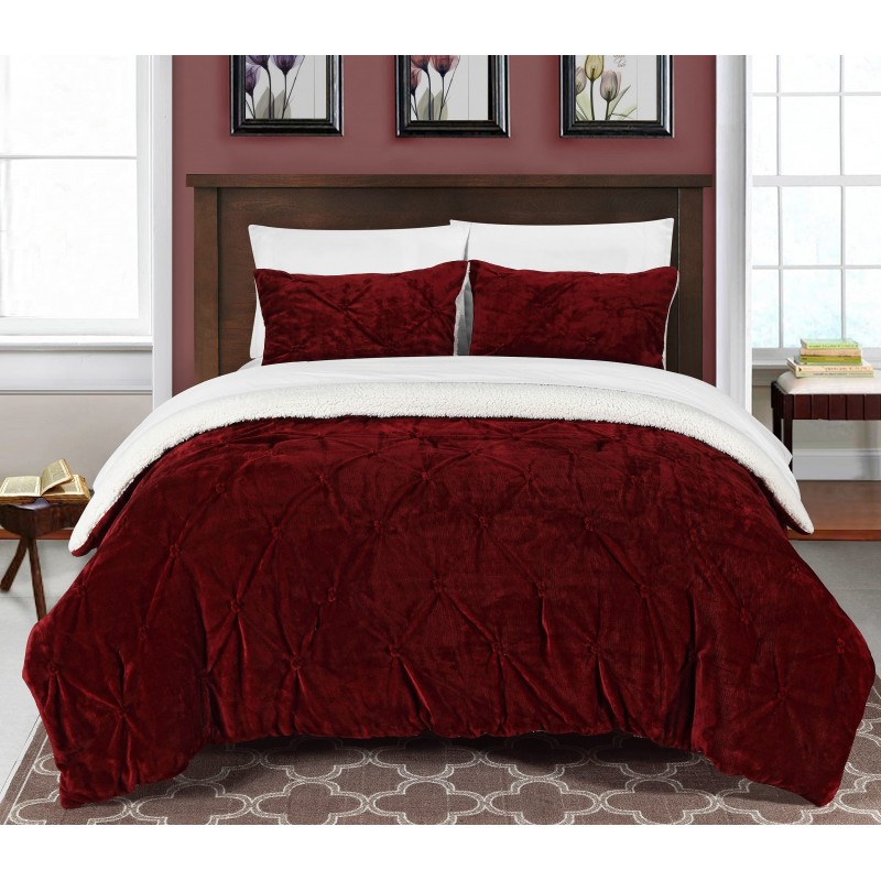 Sherpa Lined Bedding Set