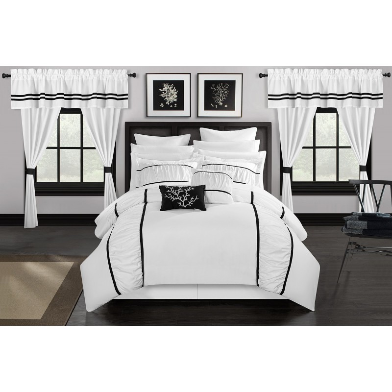White quilt set bedding
